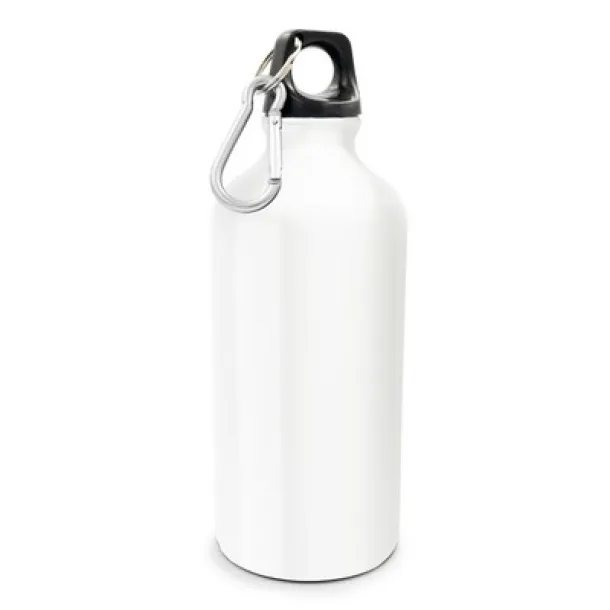 Marilsa Sports bottle 500 ml with carabiner clip white