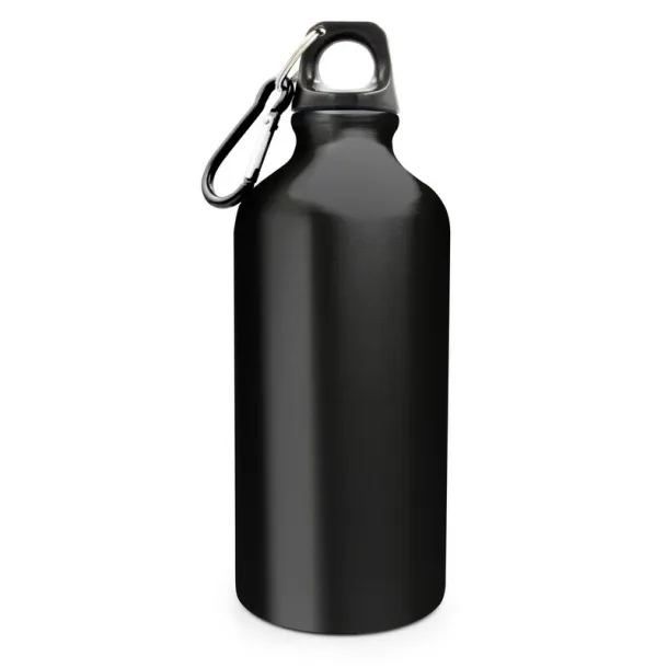 Marilsa Sports bottle 500 ml with carabiner clip black