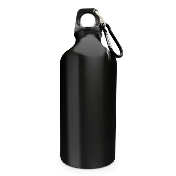 Marilsa Sports bottle 500 ml with carabiner clip black