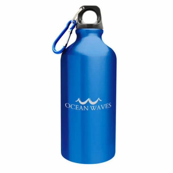 Marilsa Sports bottle 500 ml with carabiner clip navy blue