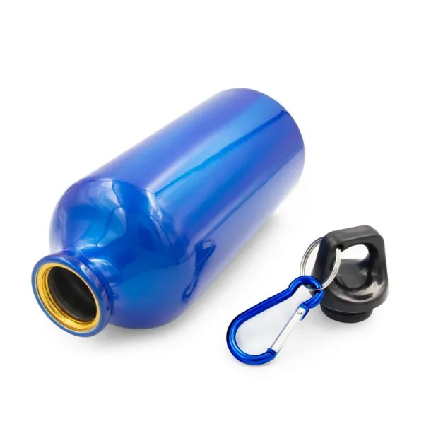 Marilsa Sports bottle 500 ml with carabiner clip navy blue