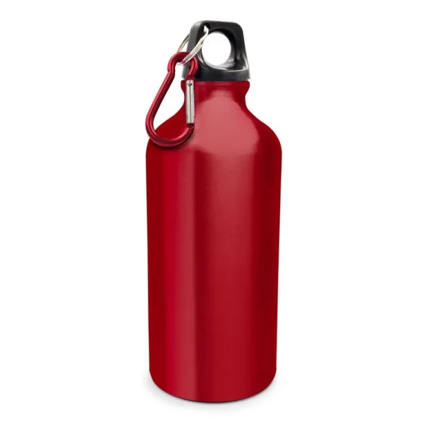 Marilsa Sports bottle 500 ml with carabiner clip red