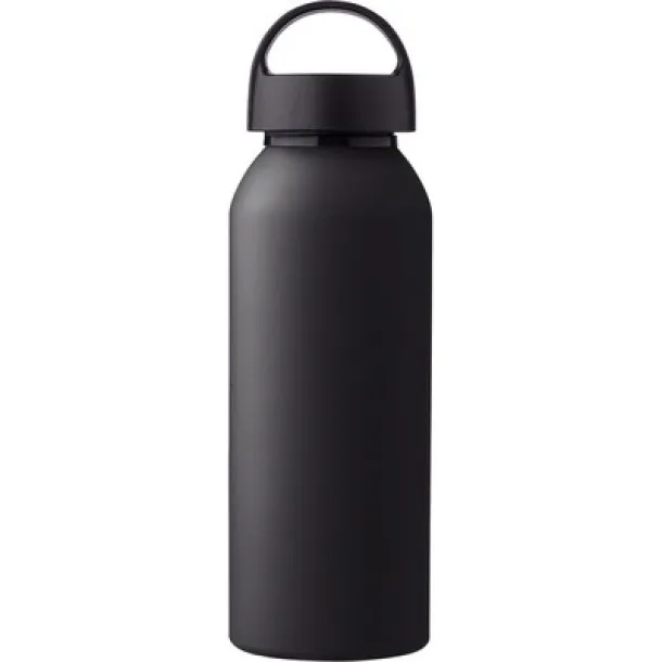  Recycled aluminium sports bottle 500 ml black