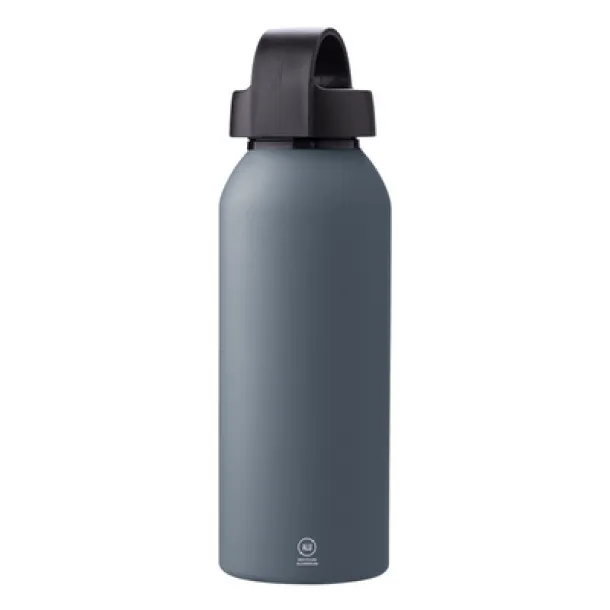  Recycled aluminium sports bottle 500 ml graphite