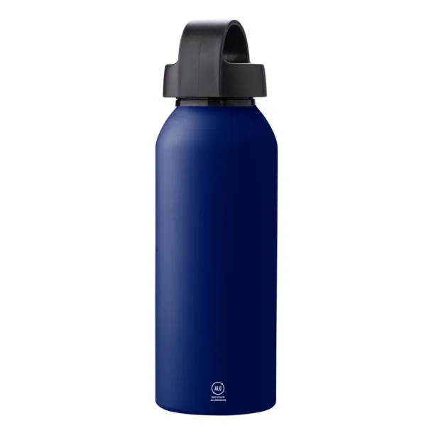  Recycled aluminium sports bottle 500 ml navy blue