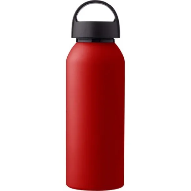  Recycled aluminium sports bottle 500 ml red