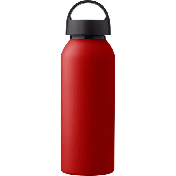  Recycled aluminium sports bottle 500 ml red