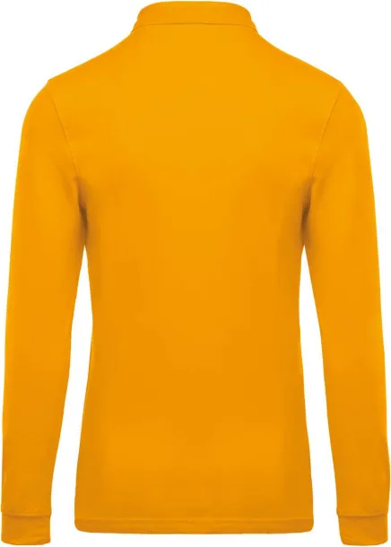  MEN'S LONG-SLEEVED PIQUÉ POLO SHIRT - Kariban Yellow