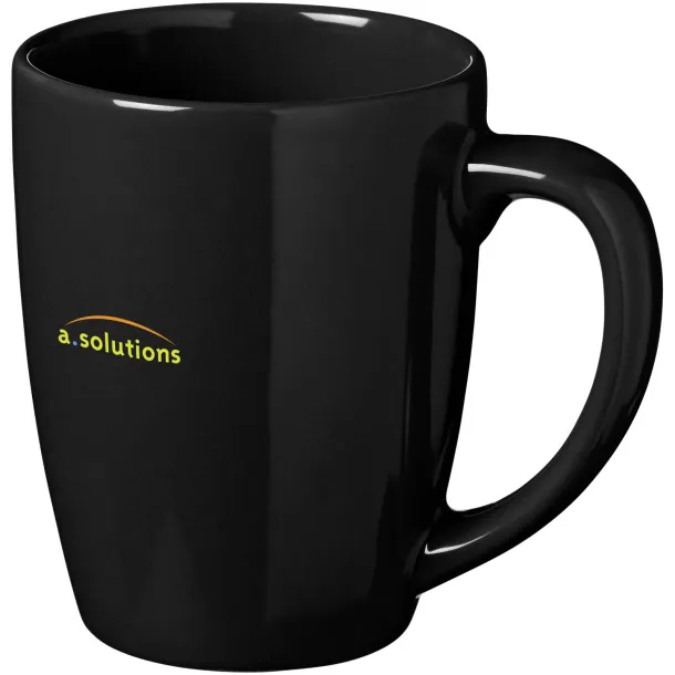 Medellin 350 ml ceramic mug - Bullet Solid black