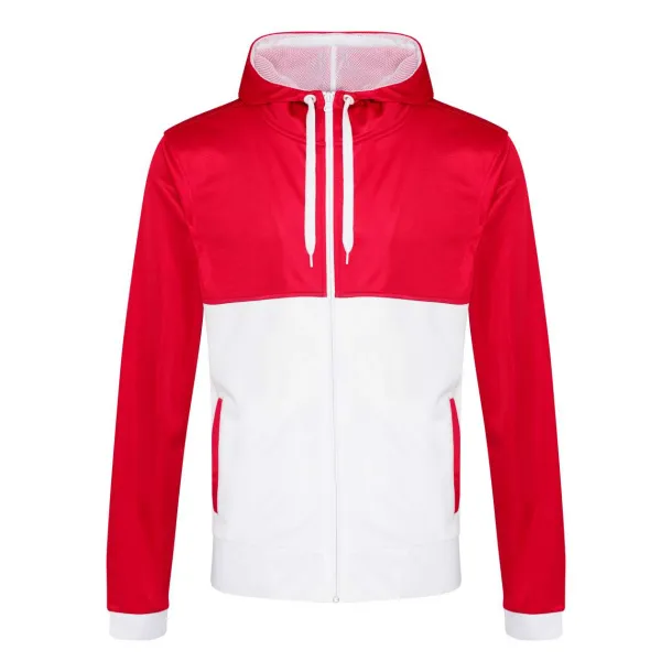  Retro hoodie - Just Cool Crvena Bijela