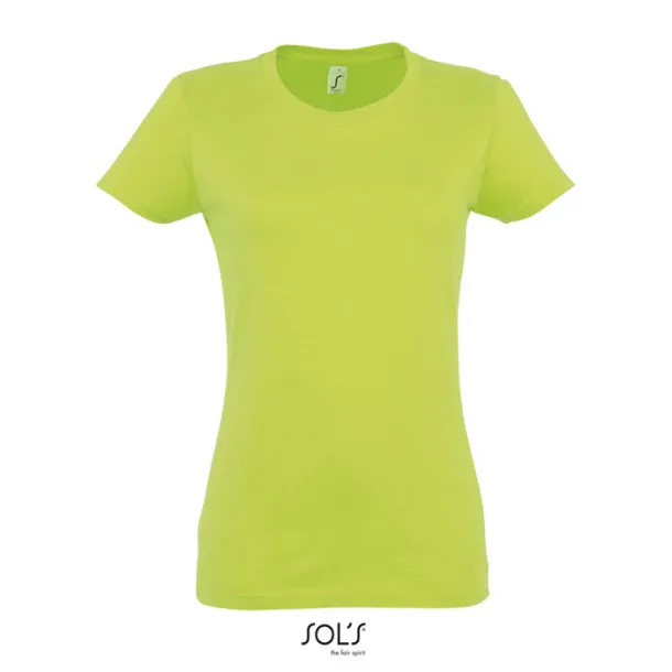 IMPERIAL WOMEN TSHIRT-190g Apple Green