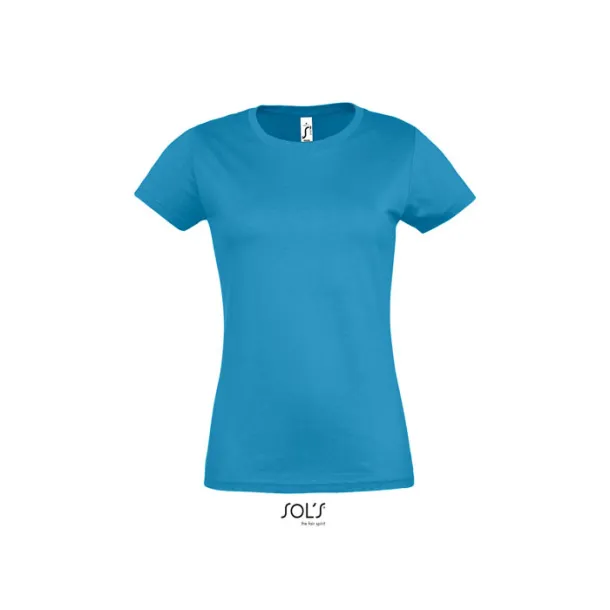 IMPERIAL WOMEN TSHIRT-190g Aqua