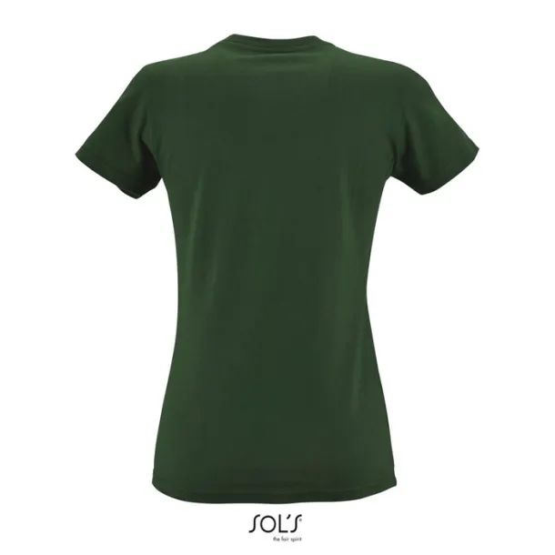 IMPERIAL WOMEN TSHIRT-190g bottle green