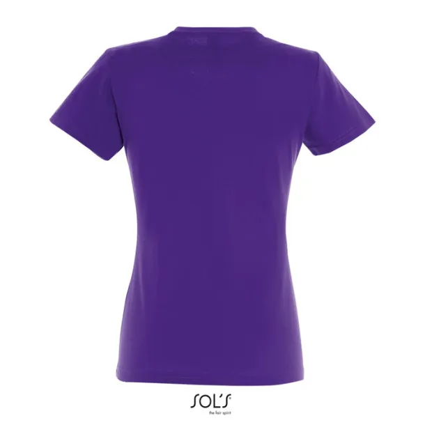 IMPERIAL WOMEN TSHIRT-190g Dark purple