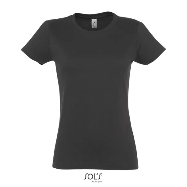 IMPERIAL WOMEN TSHIRT-190g Dark grey