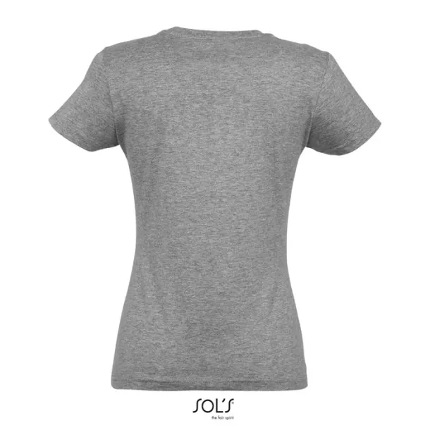 IMPERIAL WOMEN TSHIRT-190g Grey Melange