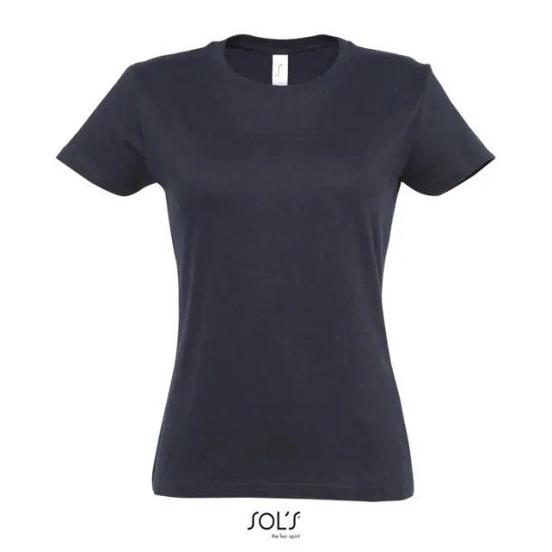 IMPERIAL WOMEN TSHIRT-190g Navy Blue