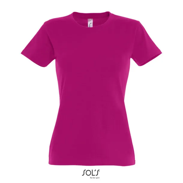 IMPERIAL WOMEN TSHIRT-190g Fuchsia