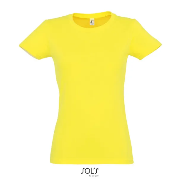 IMPERIAL WOMEN TSHIRT-190g lemon