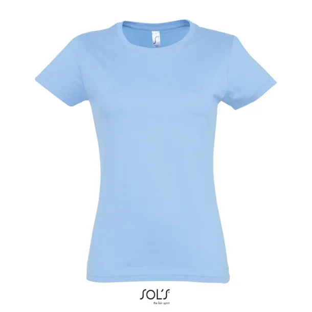 IMPERIAL WOMEN TSHIRT-190g Sky blue