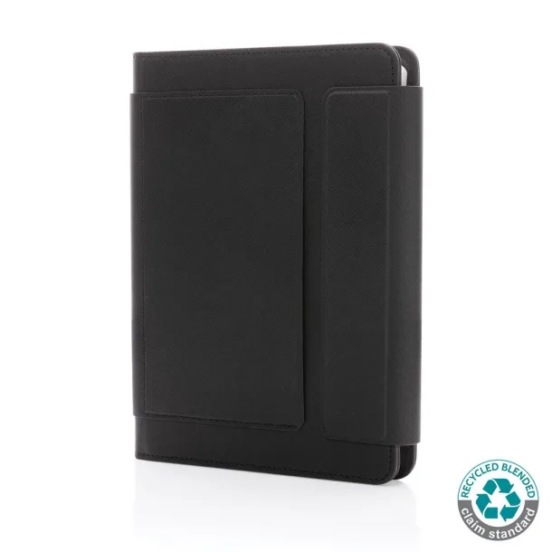  Swiss Peak Heritage RCS rPU portfolio od kamenog papira, A5 - Swiss Peak Crna