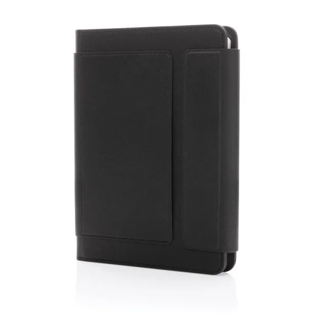  Swiss Peak Heritage RCS rPU portfolio od kamenog papira, A5 - Swiss Peak Crna