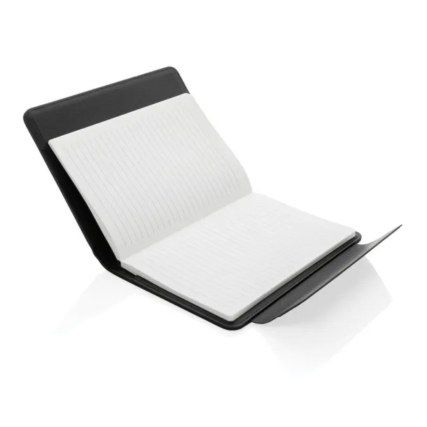  Swiss Peak Heritage RCS rPU portfolio od kamenog papira, A5 - Swiss Peak Crna