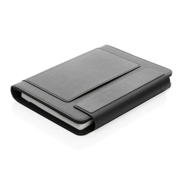  Swiss Peak Heritage RCS rPU portfolio od kamenog papira, A5 - Swiss Peak Crna