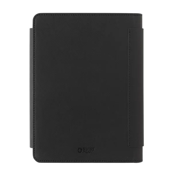  Swiss Peak Heritage RCS rPU portfolio od kamenog papira, A5 - Swiss Peak Crna
