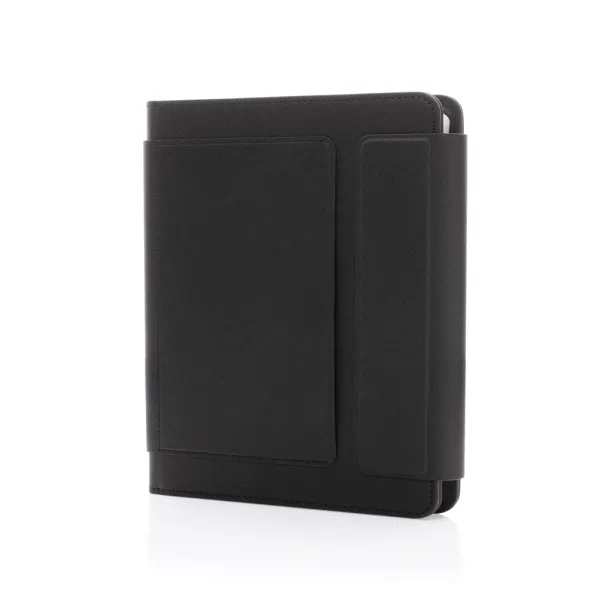  Swiss Peak Heritage RCS rPU portfolio od kamenog papira, A5 - Swiss Peak Crna