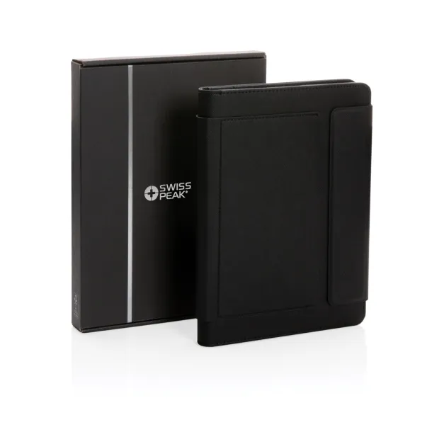  Swiss Peak Heritage RCS rPU A5 stone paper portfolio - Swiss Peak Black 