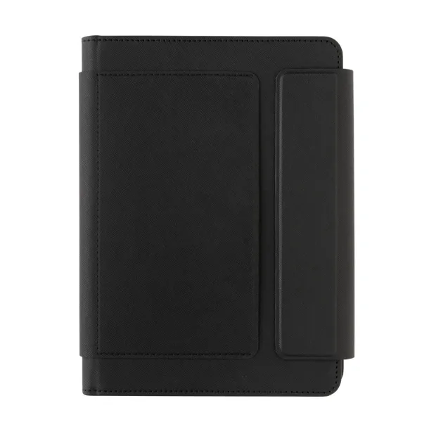  Swiss Peak Heritage RCS rPU portfolio od kamenog papira, A5 - Swiss Peak Crna