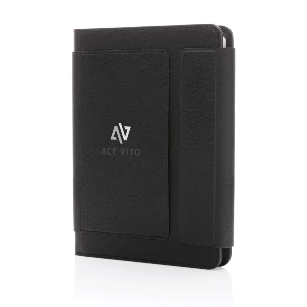  Swiss Peak Heritage RCS rPU A5 stone paper portfolio - Swiss Peak Black 