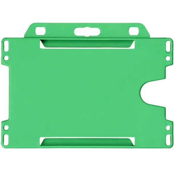 Vega plastic card holder - Unbranded Green