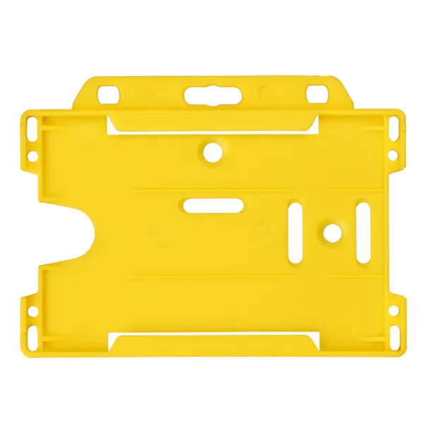 Vega plastic card holder - Unbranded Yellow