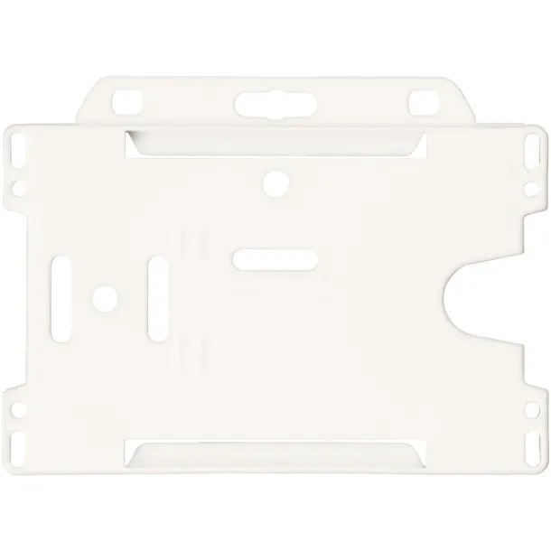 Vega plastic card holder - Unbranded White