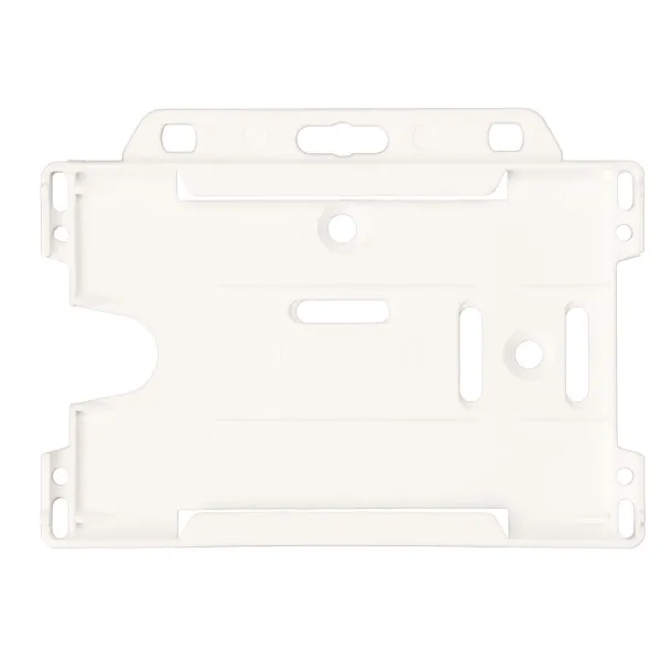 Vega plastic card holder - Unbranded White