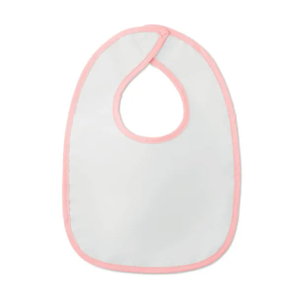 EPI Baby bib in cotton Pink