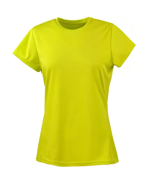  Ženska sportska kratka majica, 160 g/m² - Spiro Lime Green