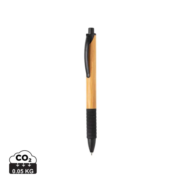  Bamboo & wheatstraw pen - XD Collection Black 