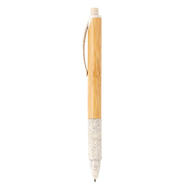  Bamboo & wheatstraw pen - XD Collection White 