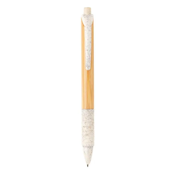  Bamboo & wheatstraw pen - XD Collection White 