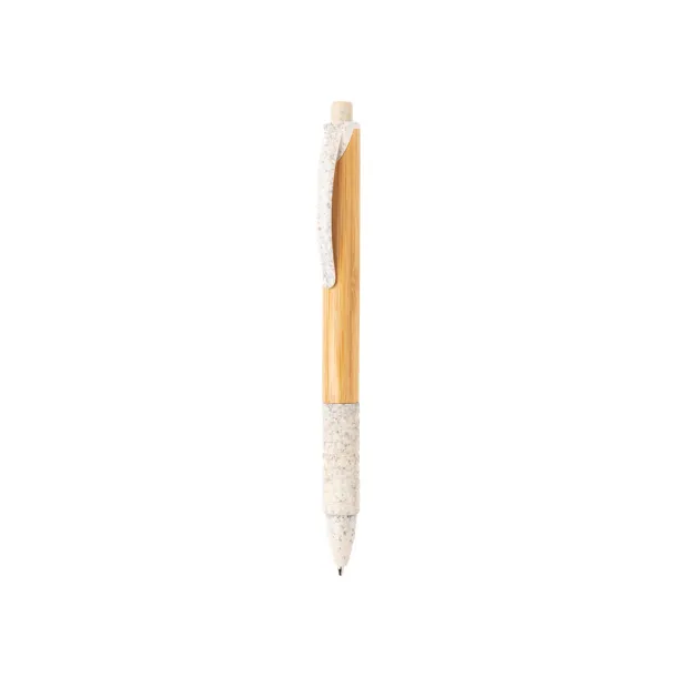  Bamboo & wheatstraw pen - XD Collection White 