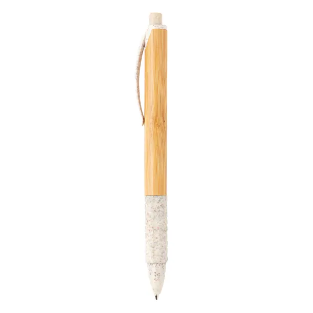  Bamboo & wheatstraw pen - XD Collection White 