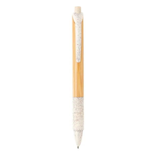  Bamboo & wheatstraw pen - XD Collection White 