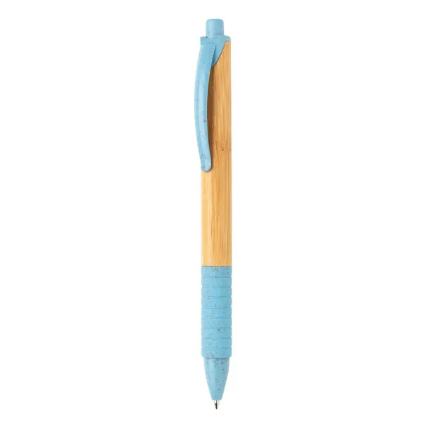  Bamboo & wheatstraw pen - XD Collection Blue 