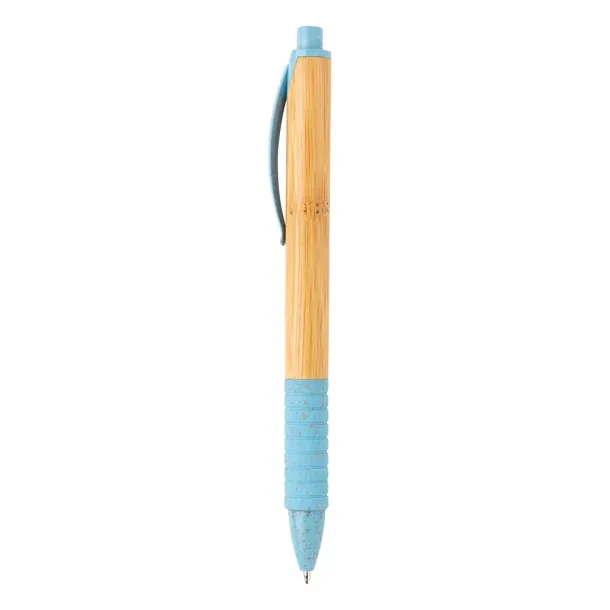  Bamboo & wheatstraw pen - XD Collection Blue 