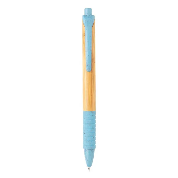  Bamboo & wheatstraw pen - XD Collection Blue 