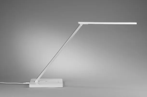 VELIA Desk lamp with wireless charger White