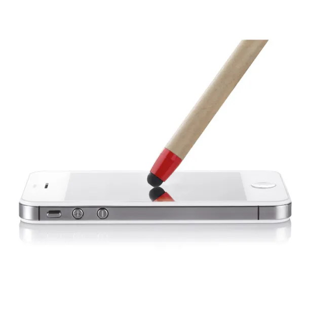 RECYTOUCH Recycled carton touch pen Red